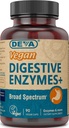 Deva Vegan Vitamins 消化酶 Plus 补充 - A Unique blend of Ezymes & Herbs - 90 Capsules, 1-Pack (英语).