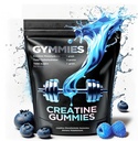 Creatine Monohydrate Gummys - 肌肉生长,性能,耐力 - 每服5克Creatine - Vegan, Non-GMO, Gluten-Free, 美国制造 - 90cmt(90 Counter, Sour Blue Raspberry)