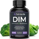 DIM 补充300mg - 配有椰菜和生物牡蛎的Diindolylmethane - 对男女的荷尔蒙平衡支持,雌激素代谢,更年期减肥和激素酶控制 - 90 Vegan Caps