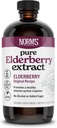 Norm's Farm Pure Elderberry extract - 由美国唯一的老莓制成 - Immune,抗氧化剂支持,无添加糖,Additives,Vegan,Gluten-Free,非GMO,老莓丁香酒 - 8 Oz