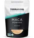 Terrosoul超级食品 有机加拉汀化的玛卡粉,16 Oz,Hormone平衡, 能量靴, 和超级食品 与秘鲁的玛卡根, Gellatinized for Easy Digestion