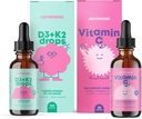 JoySpring Vitamin C + 长莓滴 + 锌补充 儿童免疫支持和维生素 D 滴 用于免疫支持和心脏健康