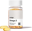Omega 3 EPA & DHA,鱼油每服1000毫克,支持心脏,脑,皮肤和眼部健康,无 Burp-Back,30 Softgel,30天供应
