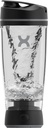 Promix 原始摇摆瓶 - 平滑蛋白摇摆的电池动力 - BPA Free, 20oz Cup (Black)