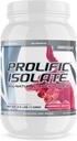 G6 运动营养 Prolific Isolate All Natural Whey 蛋白质 蛋白质 蛋白质 (Gluten Free, Laactose Free, Soy Free, Stevia Sweeted, 25g 蛋白质 百卡路里) – 2.5lb Jar – Raspberry Gelato