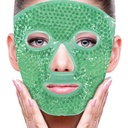 ZNÖCUETÖD 减肥面罩冰包,眼皮下袋,毛绒暗圆,米格赖因,Hot/Cold Packing with Soft Plush Backing(绿色#43)