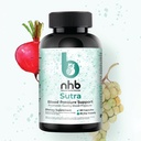 血压支持补充剂 硝氧生产 血流支持 甜菜能量葡萄籽提取剂 & Beet Root Powder. 60 Capsules.