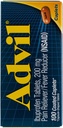 Advil Pain Reliver/Fever Reductioner 200mg Caplets - 100 Ct,包装3