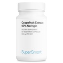 Supersmart - Grapefect 600mg/日(99% Naringin) - 高概率 GSE 补编 QQ 非GMO & Gluten Free - 60 蔬菜卡普尔