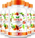 NutraRize(5 Pack) Pay Slim Capsules, PaySlim All-Natural Suppose for H健康的体重损失, 实现身体和健身目标的精品公式, 官方审查(300 Capsules)