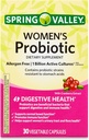 以预生胰岛素(Prebiotic Inulin & Cranberry)为补充的妇女营养补充剂——消化剂、尿液、和免疫健康支助、1亿种积极文化、8种草原、30种Capsules -- -- 妇女的古特健康营养剂
