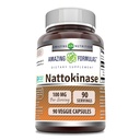 (原始内容存档于2019-09-21) (英语). Amazing Formules Nattokinase Supplements QQ 100 Mg (2000 FU Enzyme from Pure Nattokinase) ^ 90 Veggie Capsules → Non-GMO → Gluten-free →美国制造.