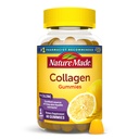 Nature Made Collagen Gummys with Vitamin C, Zinc and Biotin, 水解Collagen Peptides 健康皮肤支持补充品, 60 Gummys, 60天供应