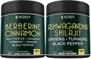 Bundle 7in1 Berberine HCl & 5in1 Ashwagandha Shilajit 补编