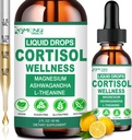 2 Pack Cortisol女性和男性补充品,16-in-1 Cortisol Calm Calm Distory 解毒器管理器 w. Magnesium, Ksm-66 Ashwagandha L- Theanine Phospatidylserine for Lower Cortisol, Recess Mood, Relax, Sleep
