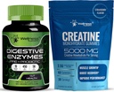 WellNess LABSRX 消化酶 Capsules 5 亿个CFUs - Creatine Gummys 5000mg (英语).
