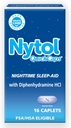 Nytol Quick Caps 夜间睡眠援助, 帮助你快速失眠, 16 Caplets