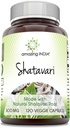 (原始内容存档于2018-05-21) (英语). Amazing India Natural Shatavari Supplement | 500 Mg per service | 120 Veggie Capsules | Non-GMO | Gluten-free | | 美国制造.