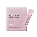 K-Nutra K-Collagen Soft Peach (15.9oz, 30 Sticks) - 假日礼物 - 皮肤,头发,钉子健康,美味的Jelly,快吸. 低分子海洋钴,维生素C