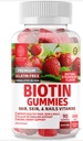1号营养 N1N Premium Biotin Gummys 5000mcg [High Potency, 90 Gummys] 健康头发,皮肤和钉子,成人和儿童,Vegan, Non-GMO, Pectin Based