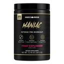 Anabolic Warfare Black Series Maniac, 工作前粉末, 支持硝氧化物, 肌肉泵和蛋白质合成 * 水果爆炸
