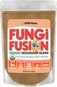 XPRS Nutra Fungi Fusion 有机蘑菇混合剂 Power Blend, Premium Blend of Lion's Mane, Reishi, Chaga, Cordyceps for Mental Clearity, Cognition, Energy and unition - 8 Ounce (英语).