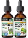 BIO KRAUTER 圣巴西尔叮当 2 Fl. Oz. & Rhodiola Rosea Tincture 2 Fl. Oz.
