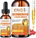 Berberine 补充液滴与锡兰锡桂,Bitter Melon for Imune System & 消化系统支持 - Premium Berberine 1500mg 纯锡兰锡桂