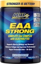 人类最大性能 Mhp Eaa Strong, 氨基酸补充剂,全部9种基本氨基酸, Bcaas, 电解质, Blue Raspberry, 1.2英镑