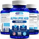 We Like Vitamins Alpha Lipoic Acid 600mg Capsules - 100 Servings - Alpha Lipoic Acid Capsules Helps Support Joint Health and Antioxidant Health Along with Free Radical Protection
