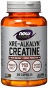 Now foods Kre-Alkalyn Creatine - 120 卡普尔