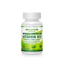 高吸收生物活性 B12 1000mcg – 支持能量,神经和心脏健康 – 120 Vegan Capsules – 内营养