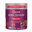 Qunol Beets Chews 血压支持, 1 个 Beets + CoQ10 + 葡萄种子提取, 支持健康血液循环和心脏健康能源, 60 个 Chews