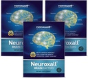 NANOWELL 增强认知功能和精神清晰度神经三元脑健康补充剂,Astaxanthin,Ginkgo Biloba提取剂,抗氧化剂 - 60 Softgel X 3 盒,3个月(180个计数)