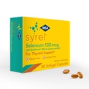 Syrel - 甲状腺支持补充-100mcg Selenium和5mg BioPerine - 30 Soft-Gel Caps - 提高生物利用率和吸收性 - 无糖、无糖、非GMO