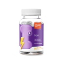 Zahler Chapter 6 Iron Gummys, 铁辅以维生素C供成人使用, 科舍尔, 60 Flavored Gummys (10MG)