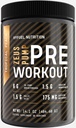 Zeus Pump Pre Workout Powder - Boost Focus and Energy - Pre-Workout with Creatine, L-Citrulline, Agmatine, Kanna, Betaine Anhydrous - 3D Pump突破 QQ公式,无糖 - 热带桃花瓶