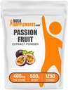 Bulk Assupports.com Passion 水果提取粉 - Passion 水果粉 - Gluten Free & no 添加糖,每服400mg,500g(1.1磅)(包1)