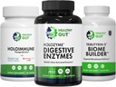 健康GUT 30天 LEAKY GUT BUNDL QQ HOLOZYME,180 CAPSULE,30 CAPSULE,和Tributyrin-X,90软胶