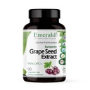 EMERALD LABS 欧洲葡萄种子提取 - 抗氧化剂和免疫支持补充 - 支持健康血液流动 - 90个蔬菜罐头(90天供应)