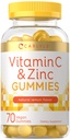卡莱尔维他命C和辛克·古米斯 70 莱蒙·弗拉弗尔 维冈,Non-GMO和Gluten Free Supplement