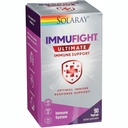 SOLARAY Immuy Fight Ultimate Immune Support QQ 健康反应公式 w/维生素C&D,锌,草药QX 10 Serv,90 Veg Caps