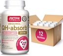 Jarrow Formules QH-Absorb,200毫克,Ubiquinol健康心血管功能膳食补充剂,60软胶,60天供应(PACK OF12)