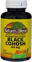 Nature's Blend Black Cohosh CP 160MG 120, 0798540121232 (英语).