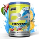 C4运动力量预选赛粉 - NSF体育认证 - Beta-Alanine, Creatine, 200mg Cafeine - 男女无糖能源补充赛 - 夏威夷Punch Berry Blue, 20名服务生