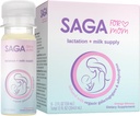 SAGA有机哺乳镜头 + 乳品补充剂 适应剂 – Fenugreek & Milk Thetle + 高生物利用率 & Fast Onset → 奶品每日供应 + 橙米莫莎 2oz Shots (6-Pack)
