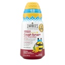 Zarbee's Children's Day time All-in-One Honey Cough Syrup + Mucus, 喉咙和鼻塞给孩子 6-12 + Dark Honey, Ivy Leaf 提取器,锌的涡根, & B-维生素,无毒,葡萄,4 fl oz