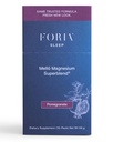 Mellö Magnesium Superblend 粉末 - 与 L- Theanine, GABA, 和 Trace Minerals - 支持睡眠, 放松, 和平衡能源 - 石榴花 Flavor, 10-Pack, 单身