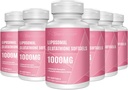 Liposomal Glutathione Softgels 1500MG, 减少Glutathione 补充维生素C, 更好的吸收, 非GMO 强抗氧化剂用于健康老龄化, 解毒, 免疫健康, 360软胶