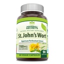 草药秘诀 St. John's Wort 700 Mg | Vegetarian Capsules Supplement | | Non-GMO | Gluten-free | | |  USA  USA  USA  USA (1 Pack | 180 Counter) 美国制造的草药秘诀